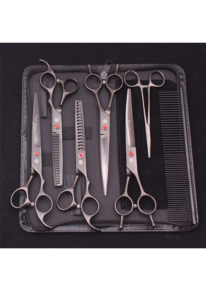 Z3002 Zi PYSX4P 7.0 ''kedi Pet Bakım Makası Inceltme Makası Profesyonel Köpek Makas Kavisli Hemostatik Forseps Tarak Saç Kesme Z3002 (Yurt Dışından) fiyatları