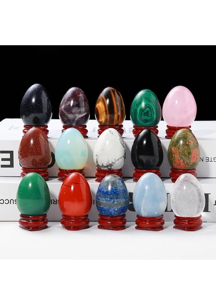 Blue-1pcs Doğal Pembe Gül Kuvars Kristal Yumurta Topu Sihirli Küre Şifa Kegel Exercis Taş (Yurt Dışından) indirimleri