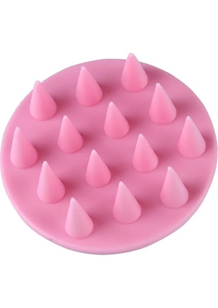 Mor El Silikon Duş Saç Yıkama Fırçası Şampuan Tarak Saç Derisi Kafa Kuru Masaj Fırçası Banyo Duş Saç Temizleme Fırçası Saç Tarak (Yurt Dışından) indirimleri