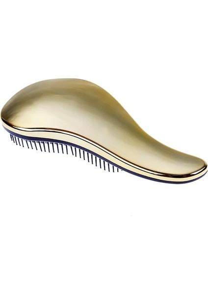 Altın Sıcak Saç Tarak Dolaşık Açıcı Tarak Anti-Statik Saç Fırçası Saç Derisi Masaj Saç Tarak Elektrolizle Masaj Tarak Salon Saç Şekillendirici Aracı (Yurt Dışından)
