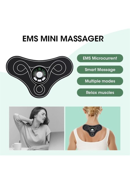 1 Paket USB Sırt ve Boyun Masajı Ağrıyı Rahatlatmak Ems Sağlık Vücut Relax Makinesi Onlarca Servikal Spondiloz Shiatsu Vertebra Masajı (Yurt Dışından)