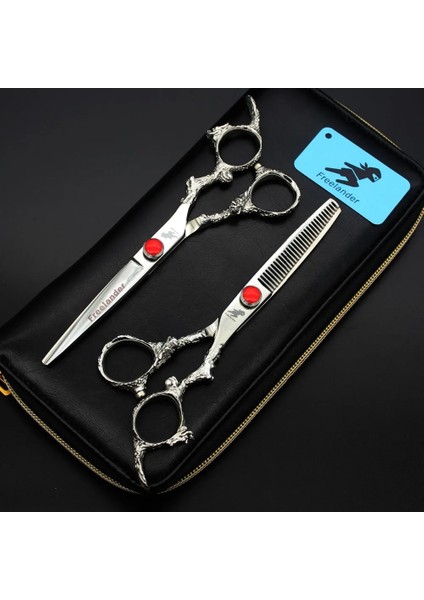 1 Takım 6,0 Inç.freelander Daha Fazla Stil/renk Ejderha Sapı Profesyonel Kuaförlük Makasına Sahiptir Berber Makası Yüksek Kaliteli Salon (Yurt Dışından) modelleri