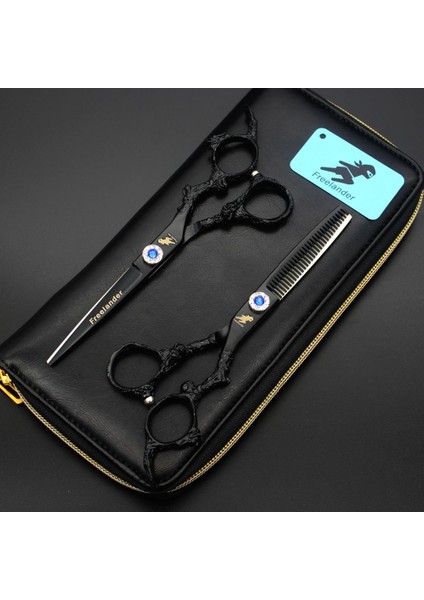 1 Takım 6,0 Inç.freelander Daha Fazla Stil/renk Ejderha Sapı Profesyonel Kuaförlük Makasına Sahiptir Berber Makası Yüksek Kaliteli Salon (Yurt Dışından) fırsatları