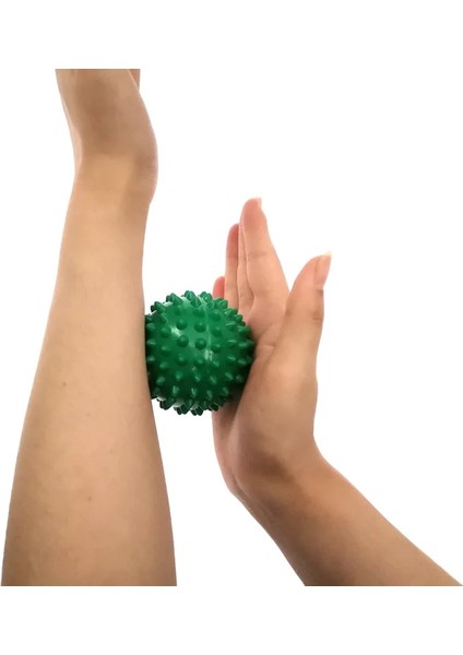 Kırmızı Dayanıklı Pvc Dikenli Kirpi Masaj Topu Yoga Fasya Topu Tetik Noktası Fitness Kas Gevşeme El Ayak Boyun Bacak Ağrısı Giderici (Yurt Dışından) fırsatları