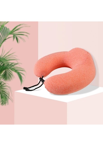 Pembe U Şekilli Hafızalı Köpük Yastık Destek Yastığı Boyun Yastıklar Kafalık Seyahat Uçak Rahat Aksesuarları Yastıklar Uyku (Yurt Dışından)