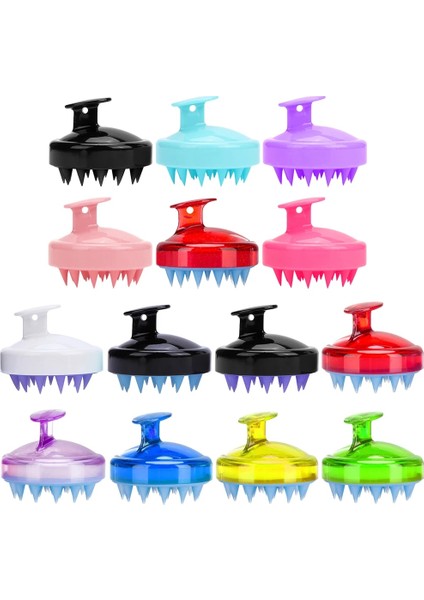 Yeşil C Çok Fonksiyonlu Silikon Şampuan Fırça Kafası Vücut Saç Derisi Masaj Fırçası Tarak Saç Yıkama Tarağı Duş Fırçası Banyo Spa Masaj Fırçası (Yurt Dışından) fiyatları