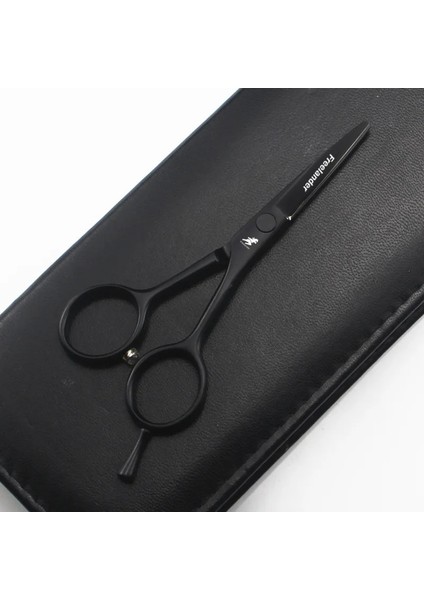 5 Inç Kesme 4 "5" 5.5 "profesyonel Kuaförlük Makas Seti Stilist Düz Makas Inceltme Makas Saç Kesimi Siyah Boya Saç Makası 440C (Yurt Dışından) fiyatları