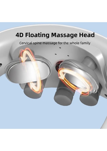 Type3 Ems Boyun Masajı Elektrikli Masaj Boyun Tens Boyun Masajı 6 Mod Taşınabilir Dekompresyon Massageado Makinesi Servikal (Yurt Dışından)