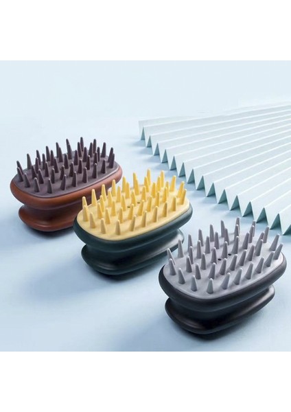 Pembe Yeni Saç Tarak Silikon Saç Temizleme Banyosu Spa Duş Fırçası Masaj Fırçası Saç Bakım Şampuanı Banyo Fırçası Tarak Saç Yıkama Tarağı (Yurt Dışından) fiyatları