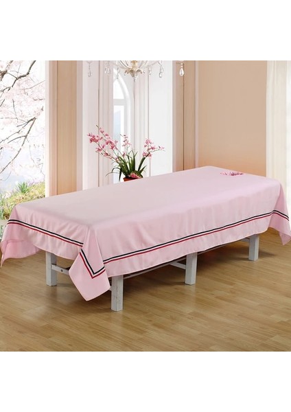 Pembe 120CM230CM Yeni Yatak Örtüsü Dört Mevsim Evrensel Güzellik Salonu Yatağı Saf Pamuk Levha Sağlık Spa Özel Yüz Deliği Masaj Masası Için (Yurt Dışından)