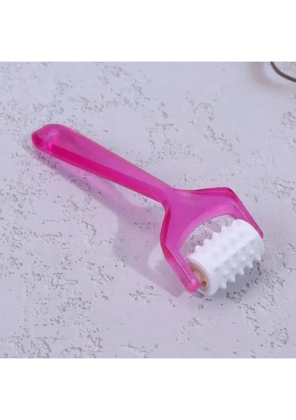 Pembe Mini Parmak Masajı Slimmer Güzellik Aracı Parmak Rulo Masaj Rulo Yüz Germe Masajı Yüz Şekillendirici Gevşeme (Yurt Dışından)
