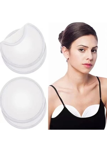 Beyaz Göğüs Pedi Yeniden Kullanılabilir Hint Yağı Paketi Sarma Saf Renk Sağlık Klima Aracı Boyun Sarma (Yurt Dışından)