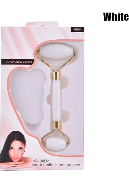 Bej Reçine Gua Sha Rulo Masaj Yüz Vücut Yüz Guasha Masaj Aletleri Güzellik Sağlık Cilt Bakımı Araçları Değil Yeşim Taşı 2/3 Adet (Yurt Dışından)