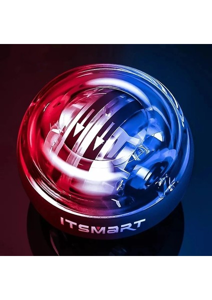 C17 Itsmart LED Kendiliğinden Başlayan Bilek Topu Gyro Powerball Jiroskop Sayaç Kolu ile El Kas Gücü Eğitmen Fitness Ekipmanları (Yurt Dışından)