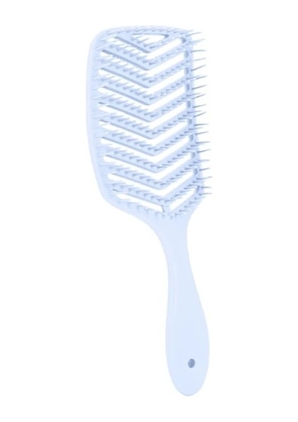 Açık Mavi 831E Delikli Geniş Diş Hava Yastığı Tarak Kadın Saç Derisi Masaj Tarak Saç Fırçası Islak Kuru Saç Dolaşık Açıcı Dıy Kuaförlük Aracı (Yurt Dışından) fiyatları