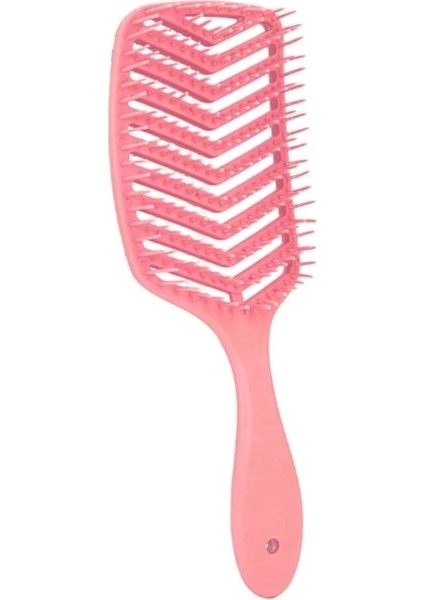 Açık Mavi 831E Delikli Geniş Diş Hava Yastığı Tarak Kadın Saç Derisi Masaj Tarak Saç Fırçası Islak Kuru Saç Dolaşık Açıcı Dıy Kuaförlük Aracı (Yurt Dışından) fırsatları