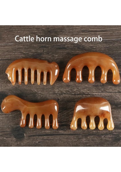 C Vücut Meridyen Masaj Tarağı Boynuz Sentezi Beş Geniş Diş Tarağı Kan Dolaşımının Akupunktur Tedavisi Antistatik Saç Tarağı (Yurt Dışından) fiyatları