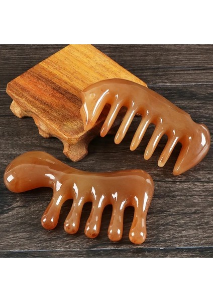 C Vücut Meridyen Masaj Tarağı Boynuz Sentezi Beş Geniş Diş Tarağı Kan Dolaşımının Akupunktur Tedavisi Antistatik Saç Tarağı (Yurt Dışından) modelleri