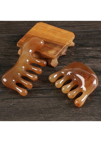 C Vücut Meridyen Masaj Tarağı Boynuz Sentezi Beş Geniş Diş Tarağı Kan Dolaşımının Akupunktur Tedavisi Antistatik Saç Tarağı (Yurt Dışından) fırsatları