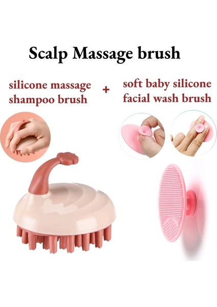 2 Adet Mix Şampuan Saç Derisi Masaj Tarak Saplı Kafa Masaj Fırçası Kepek Antickle Scratch Yumuşak Silika Jel Yüz Temizleme Cilt Bakımı Aracı (Yurt Dışından) fiyatları