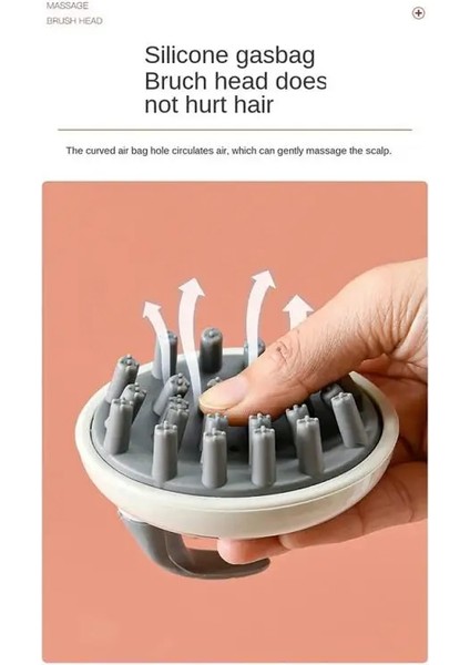 2 Adet Mix Şampuan Saç Derisi Masaj Tarak Saplı Kafa Masaj Fırçası Kepek Antickle Scratch Yumuşak Silika Jel Yüz Temizleme Cilt Bakımı Aracı (Yurt Dışından) modelleri