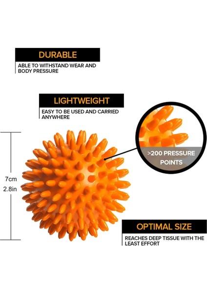 Mor-1 Adet 1 Adet Masaj Topu-Spiky Derin Doku Sırt Masajı, Ayak Masajı, Plantar Fasiit ve Tüm Vücut Dokusu Kas Terapisi, Kas Rulo (Yurt Dışından) fırsatları