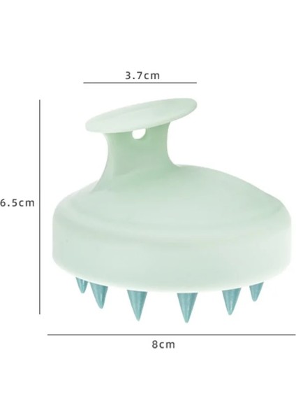 Mor 4 Silikon Şampuan Saç Derisi Saç Masajı Kafa Vücut Saç Derisi Masaj Fırçası Tarak Saç Yıkama Tarağı Duş Fırçası Banyo Spa Masaj Fırçası (Yurt Dışından) fırsatları