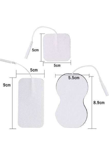 5x5 cm 20 Adet 10/20 Adet Kendinden Yapışkanlı Yedek Onlarca Elektrot Pedleri Kare 5*9/5*5 cm Kas Stimülatörü Elektrikli Dijital Makine Masajı (Yurt Dışından) fırsatları