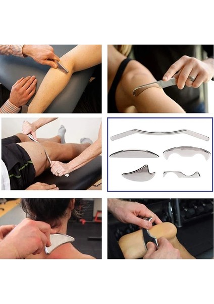 1 Adet Paslanmaz Çelik Iastm Terapi Masaj Aletleri Derin Doku Masajı Guasha Fasya Kurtarma Kas Gevşeme Gua Sha Kazıma Tahtası (Yurt Dışından) indirimleri