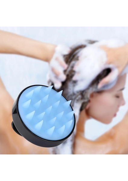 1 Adet Saç Yıkama Fırçası Silikon Kafa Vücut Masajı Tarak Pet Insanlar Için Araçlar (Yurt Dışından) fiyatları