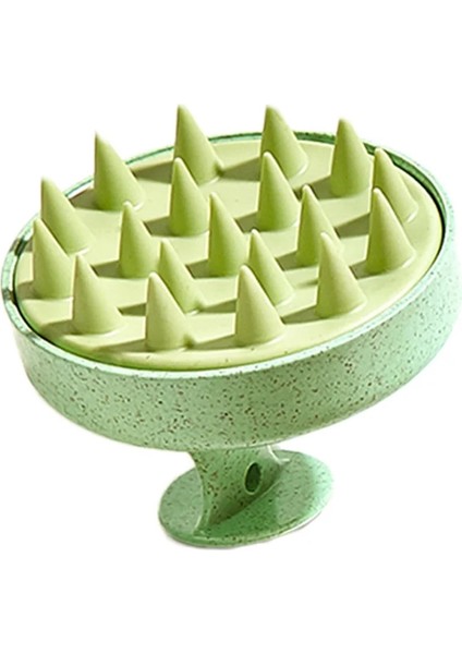 Siyah C Silikon Saç Derisi Kafa Vücut Masaj Tarak El Saç Yıkama Fırçası Duş Taraklar (Yurt Dışından) fiyatları