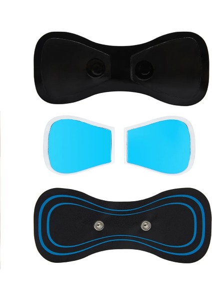 3 Adet Yama Jel Pedleri Ems Boyun Masajı Eğitmeni Kalça Egzersiz Yedek Vücut Masajı Yama Kas Stimülatörü Etiket Jelleri Aksesuarları (Yurt Dışından) fırsatları