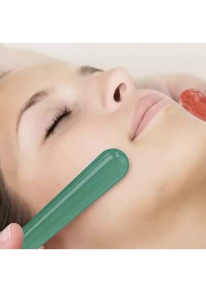 Beyaz Yeşim Sopa Dropshipping Gül Kuvars Masaj Sopa Obsidyen Yoni Değnek Yüz Masajı Için Kegel Egzersiz Doğal Yeşim Taş Guasha Masajı (Yurt Dışından) fırsatları