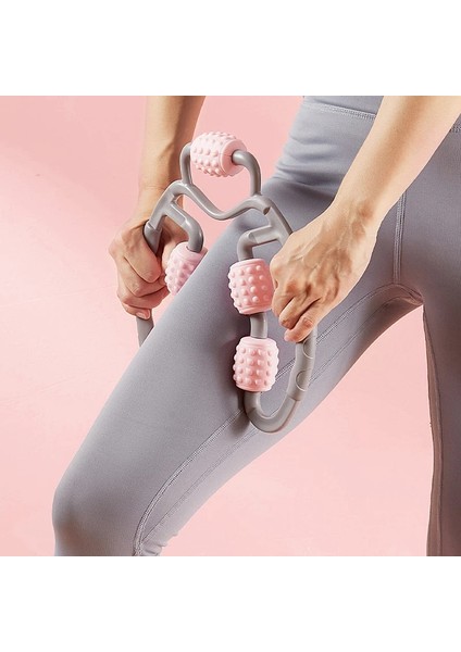 Mor U Şekli Tetik Noktası Masaj Silindiri Kol Bacak Boyun Kas Dokusu Için Fitness Salonu Yoga Pilates Spor Sağlık ve Güzellik (Yurt Dışından) modelleri