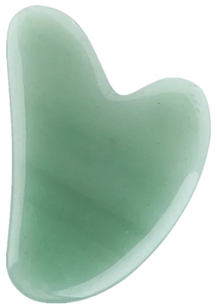 Green-2 Doğal Gül Yeşim Rulo Yüz Masajı Gua Sha Kurulu Kristal Taş Yeşim Masajı Vücut Yüz Göz Kazıma Akupunktur Yüz Germe (Yurt Dışından)