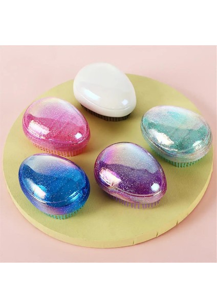 06 Saç Derisi Masaj Saç Yıkama Tarak Kuaförlük Yumurta Şekilli Yumuşak Saç Fırçası Düğüm Geçirmez Düz Saç Çocuk Yetişkinler Masaj Tarak (Yurt Dışından) indirimleri