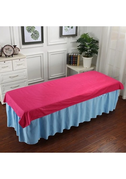 Erik Kırmızı Hiçbir Delik 120 cm x 200 cm Saf Pamuk Güzellik Salonu Çarşaf Yatak Yapımı Için Güzellik Çarşaf (Yurt Dışından)