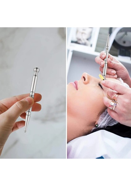 2 Adet-Set Masaj 2 Adet Akupunktur Kalemi, Paslanmaz Çelik Derin Doku Masaj Aracı Manuel Masaj Kalemi Yüz Refleksoloji Masaj Aracı Geri Çekilebilir (Yurt Dışından) fırsatları