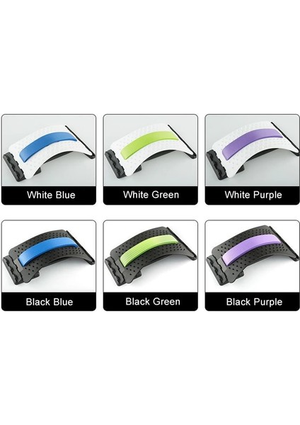 Siyah Mor Geri Germe Cihazı Sırt Masajı Bel Desteği Kas Rölyef Aracı Fitness Masajı Için (Yurt Dışından) fırsatları