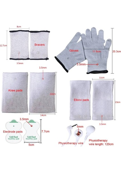 Bracers Ems Elektrot Onlarca Masaj Aksesuarları Terlik Eldiven Çorap Bracer Kablo Iletken Gümüş Elyaf Vücut Masajı Için Elektrikli Aletler (Yurt Dışından) indirimleri