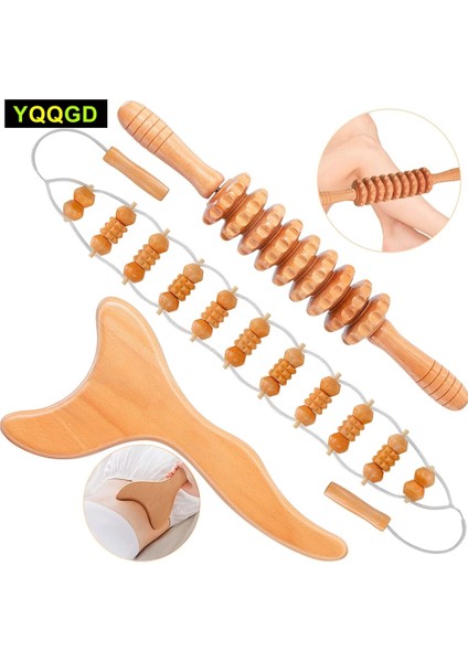 1 Adet Ahşap Terapi Masaj Alet Takımı, 3 Adet Maderoterapia Kiti, Ahşap Masaj Rulo Sopa ve Sırt Masajı Rulo Halat Vücut Şekillendirme Için (Yurt Dışından) fiyatları