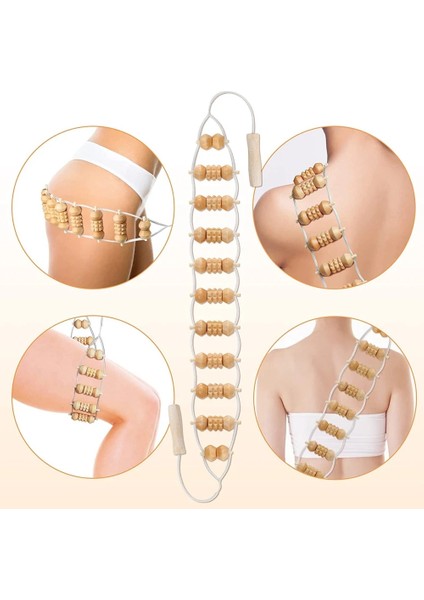 1 Adet Ahşap Terapi Masaj Alet Takımı, 3 Adet Maderoterapia Kiti, Ahşap Masaj Rulo Sopa ve Sırt Masajı Rulo Halat Vücut Şekillendirme Için (Yurt Dışından) fırsatları