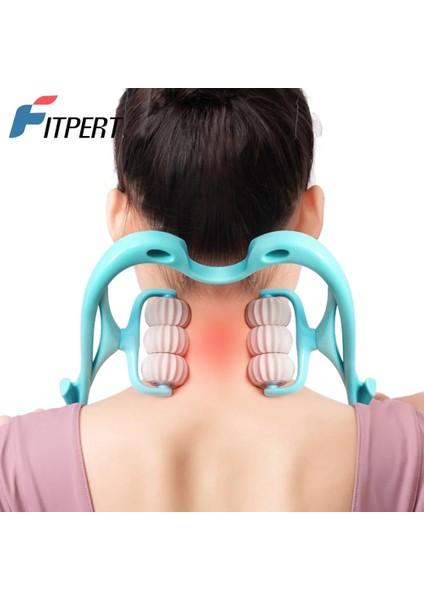 Stil C - Mavi Yeni Plastik Basınç Noktası Terapisi Boyun Massageador Massagem Rahatlatmak El Silindir Boyun Masajı Boyun Omuz Tetik Noktası Için (Yurt Dışından) indirimleri