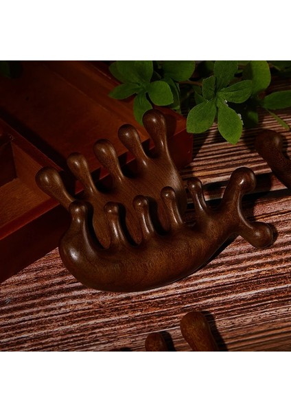 Doğal Ahşap Terapi Masaj Tarak Kafa Yüz Derisi Gua Sha Masaj Yüz Geniş Diş Guasha Kazıma Vücut Masajı (Yurt Dışından)