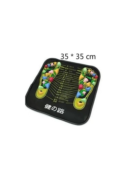70X35 cm Hanrıver Ev Rahat Masaj Minderi Çakıl Yol Masaj Matı Mat (Yurt Dışından) fırsatları