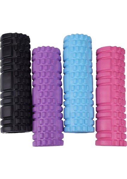 Mor 1 Adet 30 cm İçi Boş Kalp Köpük Rulo Yoga Egzersiz Sırt Kas Masajı Silindiri (Yurt Dışından) modelleri