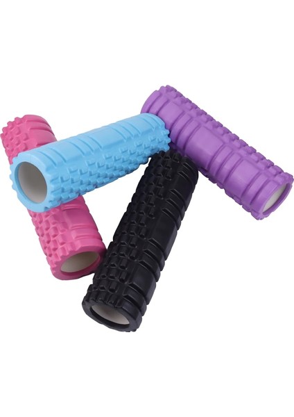 Mor 1 Adet 30 cm İçi Boş Kalp Köpük Rulo Yoga Egzersiz Sırt Kas Masajı Silindiri (Yurt Dışından) fırsatları