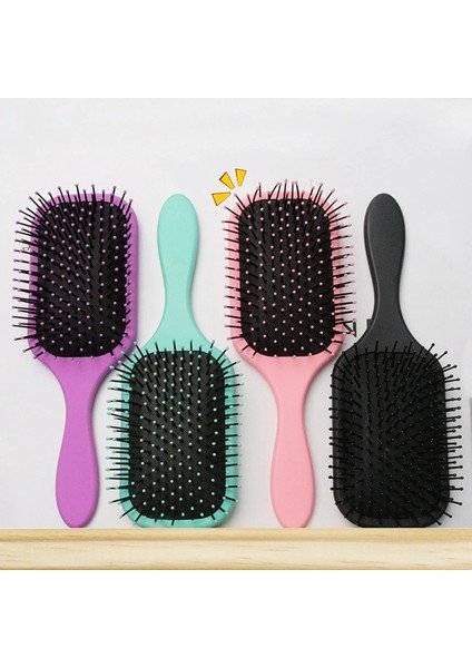 Kadınlar Için Mor Kürek Saç Fırçası Saç Fırçası Dolaşık Açıcı Fön Kurutma Pürüzsüzleştirici Saç (Yurt Dışından) fiyatları
