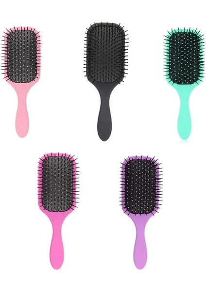 Kadınlar Için Mor Kürek Saç Fırçası Saç Fırçası Dolaşık Açıcı Fön Kurutma Pürüzsüzleştirici Saç (Yurt Dışından) modelleri