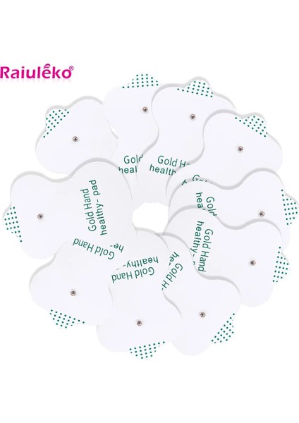 10 Adet 4.5x7.3cm 10/20 Adet Onlarca Elektrot Pedleri Jel Kendinden Yapışkanlı Yedek Ems Kas Stimülatörü Elektrikli Dijital Makine Masajı Etiket (Yurt Dışından) indirimleri